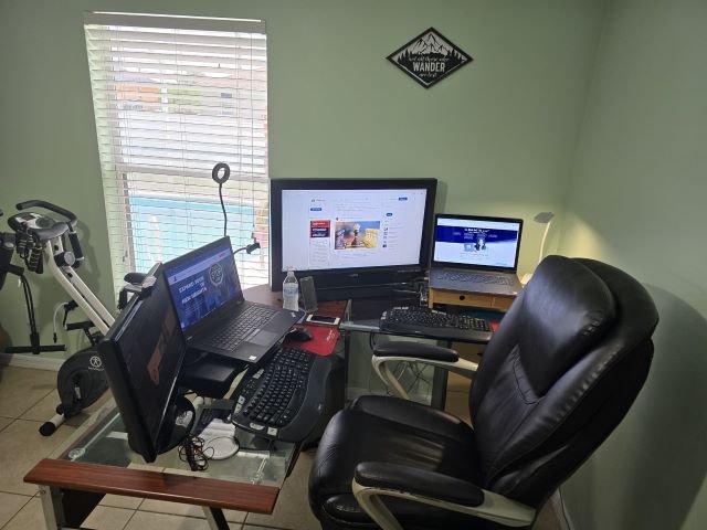 Ejemplo de como optimizar tu espacio de trabajo en casa